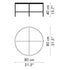 Planner™ MC300 Coffee Table / Round
